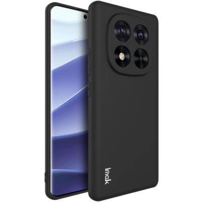 Xiaomi Redmi Note 14 Pro (Pro+) 5G (Poco X7 5G) "IMAK" UC-4 kõvast silikoonist TPU must ümbris - taga | Priedai.lt