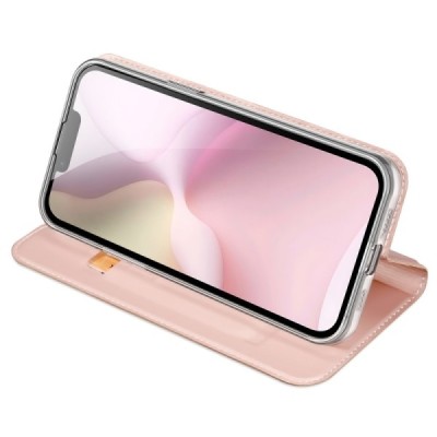 Samsung Galaxy S25 Ultra „Dux Ducis“ Skin nahk roosa kaaned - rahakott | Priedai.lt