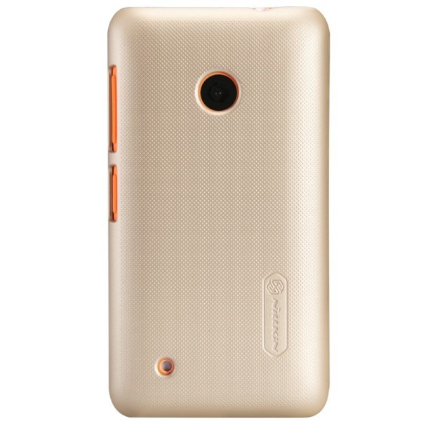 „Nillkin“ Frosted Shield kaaned - kuldne + ekraani kaitse (Lumia 530)