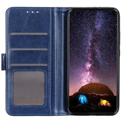 Samsung Galaxy S24 / S25 Binfen nahk sinine kaaned - rahakott | Priedai.lt