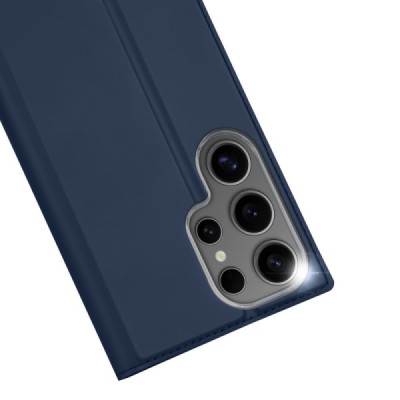 Samsung Galaxy S25 Ultra „Dux Ducis“ Skin nahk tumesinist kaaned - rahakott | Priedai.lt
