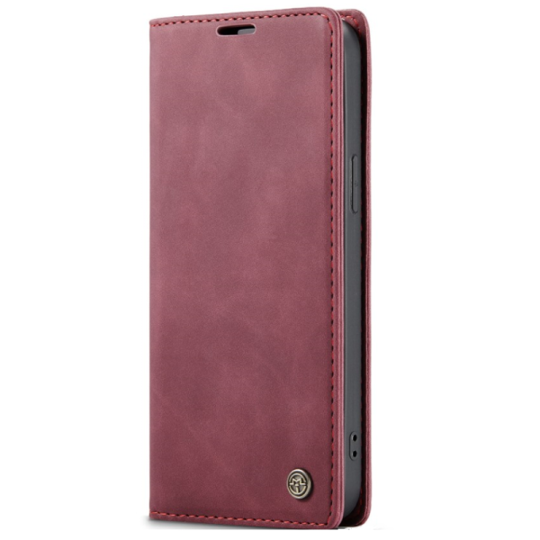 "CaseMe" Retro tahke kaaned - burgundia (iPhone 17e / 16e)