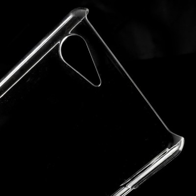 Sony Xperia E3 plastikinis skaidrus (permatomas) dėklas - nugarėlė / Priedai.lt