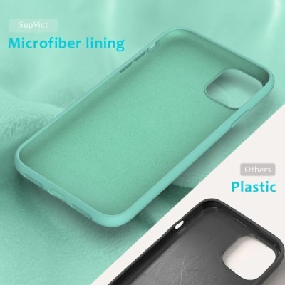 Apple iPhone 11 "Shell" kõva silikoon (TPU) tagakaane roheline - ümbris | Priedai.lt