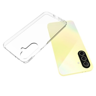 Samsung Galaxy A36 kõva silikoon (TPU) tagakaane läbipaistev - ümbris | Priedai.lt