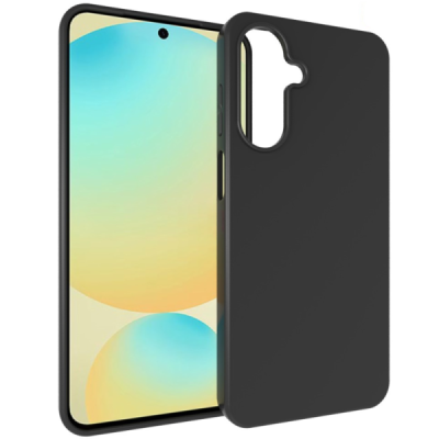 Samsung Galaxy A26 kõva silikoon (TPU) tagakaane must - ümbris | Priedai.lt