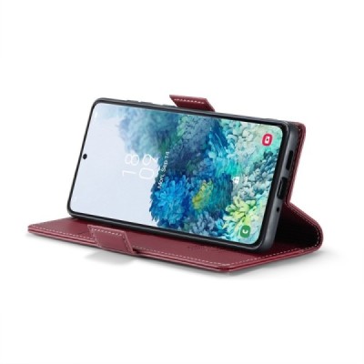Samsung Galaxy S20+ CaseMe Retro tahke nahk kaaned - burgundia | Priedai.lt