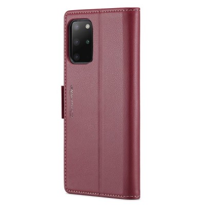 Samsung Galaxy S20+ CaseMe Retro tahke nahk kaaned - burgundia | Priedai.lt