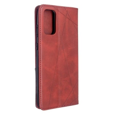 Samsung Galaxy S20+ "Binfen" Geometric nahk punane kaaned | Priedai.lt