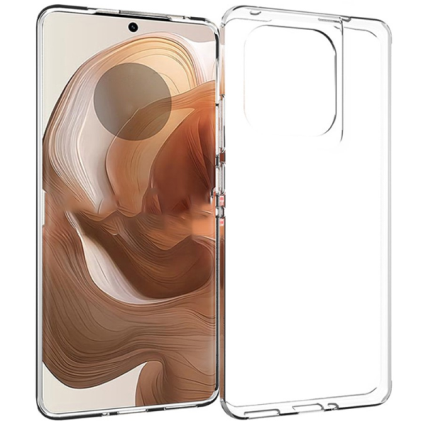 Kõva silikoon (TPU) ümbris – läbipaistev (Edge 50 Ultra 5G)