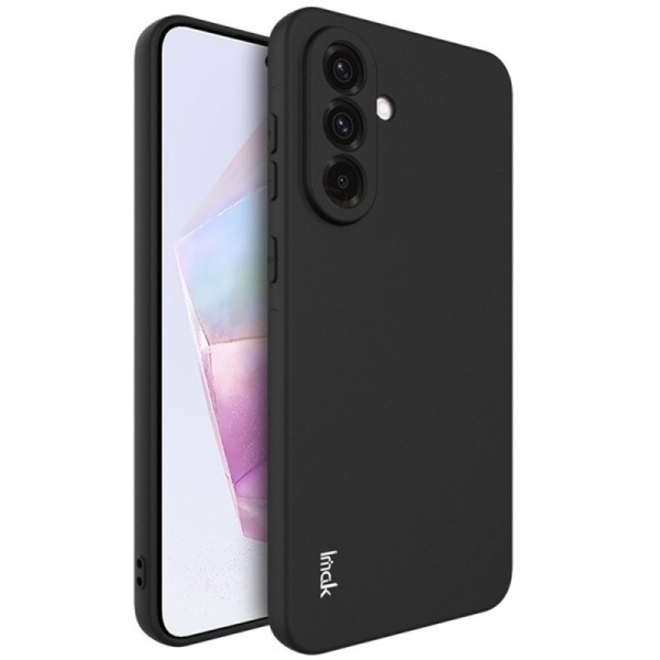"IMAK" UC-4 Kõva silikoon (TPU) kaaned - must (Galaxy A56)