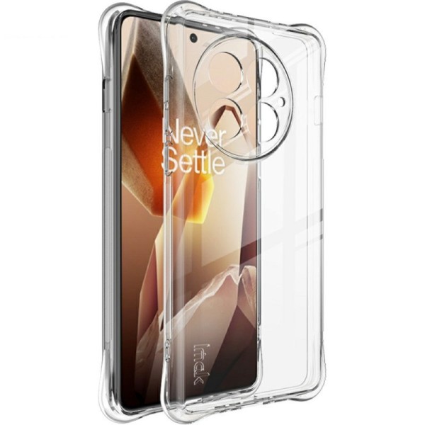 "Imak" tugevdatud turvalisus kõva silikoon (TPU) airbag ümbris - läbipaistev (OnePlus 13)