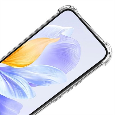 Samsung Galaxy A36 "Imak" tugevdatud kaitse kõva silikoon TPU läbipaistev ümbris - tagakülg | Priedai.lt
