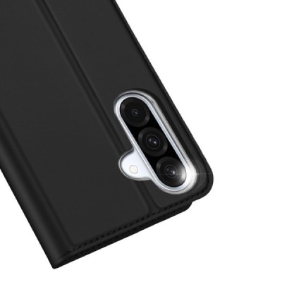 Samsung Galaxy A56 / A36 "Dux Ducis" Skin nahk must kaaned - rahakott | Priedai.lt