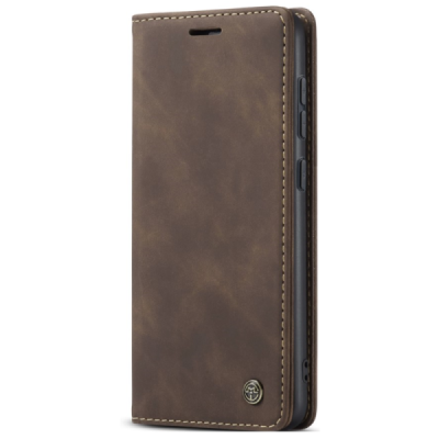 Samsung Galaxy S24 / S25 CaseMe Retro tahke nahk kaaned - pruun | Priedai.lt