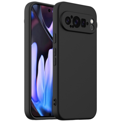Google Pixel 9 Pro XL "Shell" MagSafe kõvast silikoonist TPU must ümbris - kaaned | Priedai.lt