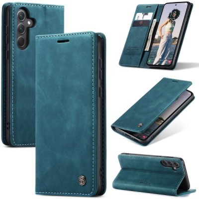 Samsung Galaxy A56 CaseMe Retro tahke nahk kaaned - roheline | Priedai.lt