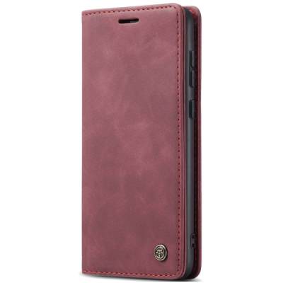 OnePlus 12 CaseMe Retro tahke nahk kaaned - burgundia | Priedai.lt