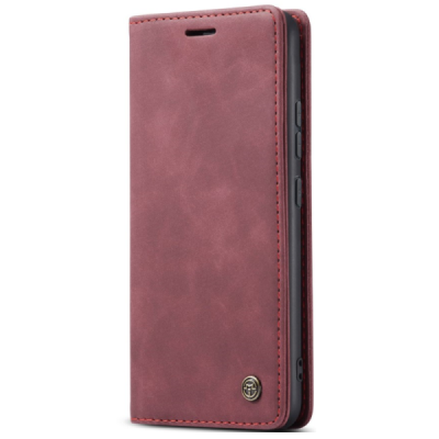Xiaomi Redmi Note 14 Pro (Pro+) 5G (Poco X7 5G) CaseMe Retro tahke nahk kaaned - burgundia | Priedai.lt