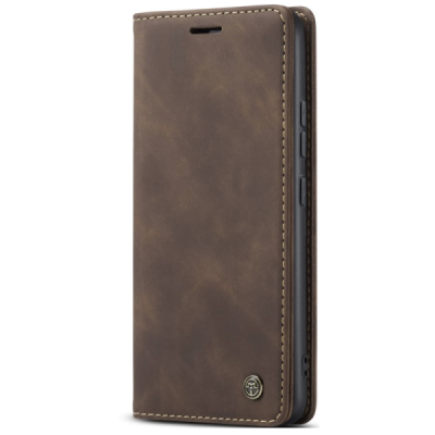 Xiaomi Redmi Note 14 Pro (Pro+) 5G (Poco X7 5G) CaseMe Retro tahke nahk kaaned - pruun | Priedai.lt