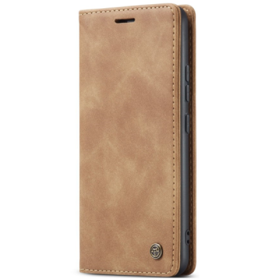 Xiaomi Redmi Note 14 Pro (Pro+) 5G (Poco X7 5G) CaseMe Retro tahke nahk kaaned - helepruun | Priedai.lt