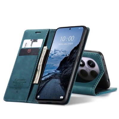 Xiaomi Redmi Note 14 Pro 4G CaseMe Retro tahke nahk kaaned - roheline | Priedai.lt