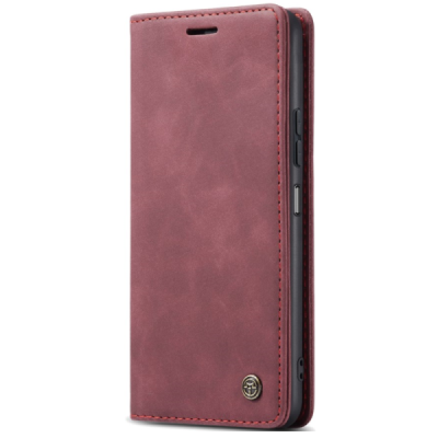 Xiaomi Redmi 13, Poco M6 4G, Redmi Note 13R 5G CaseMe Retro tahke nahk kaaned - burgundia | Priedai.lt