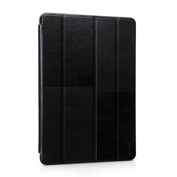 „HOCO“ Crystal Fashion Pööratav Nahk kaaned - must (iPad Air 2)