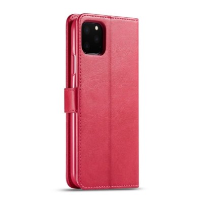 Apple iPhone 11 Pro Max LC IMEEKE nahk roosa kaaned - rahakott | Priedai.lt