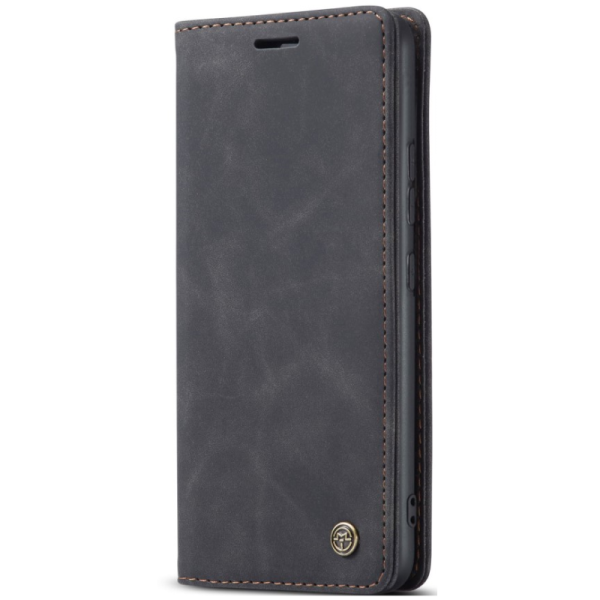 "CaseMe" Retro tahke kaaned - must (Galaxy S10 Lite)