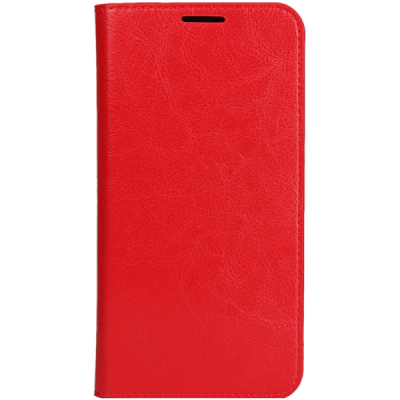 Solidus Apple iPhone 11 Pro Max sarkans ādas atlokamais futrālis | Priedai.lt