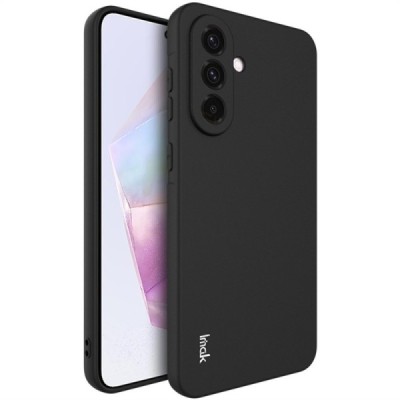Samsung Galaxy A36 "IMAK" UC-4 kõvast silikoonist TPU must ümbris - taga | Priedai.lt