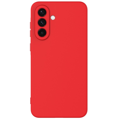 Samsung Galaxy A36 "Shell" kõva silikoon (TPU) tagakaane punane - ümbris | Priedai.lt