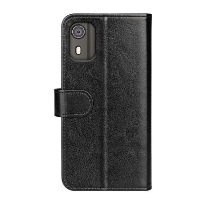 Nokia C02 Binfen nahk must kaaned - rahakott | Priedai.lt