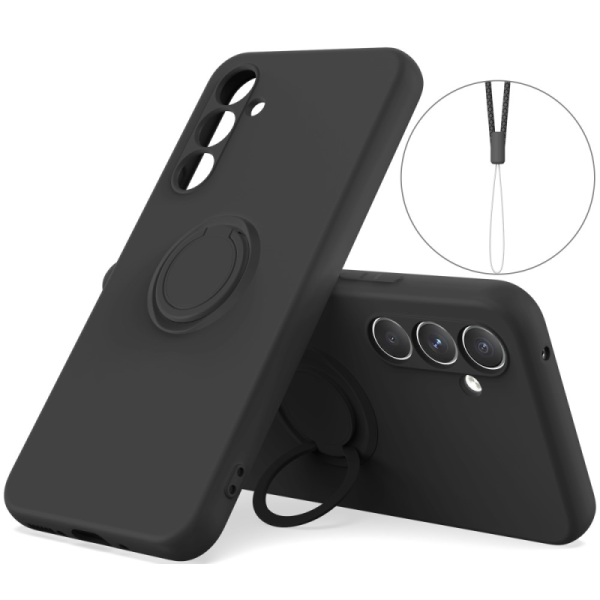„Ring“ Kickstand (TPU) kaaned - must (Galaxy A35)