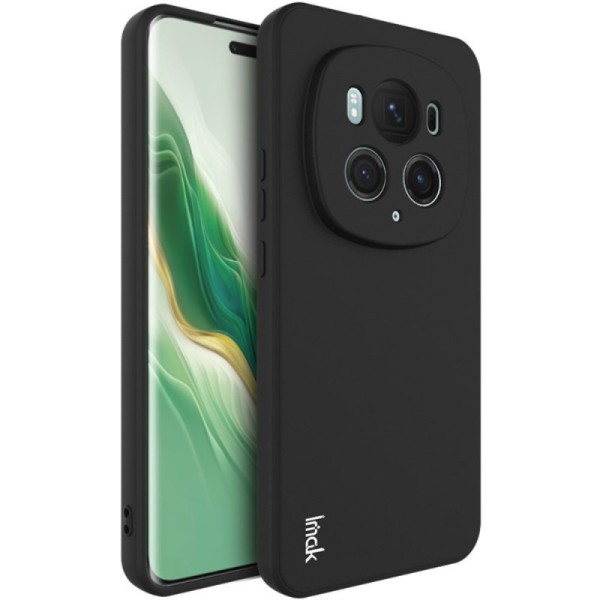 "IMAK" UC-4 Kõva silikoon (TPU) kaaned - must (Honor Magic6 Pro)