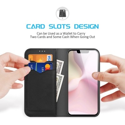 „Dux Ducis“ Hivo tahke kaaned - must (iPhone 17e / 16e)