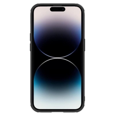 Apple iPhone 14 Pro Max "Nillkin" CamShield Textured S Magnetic must ümbris, tagakülg kaamerakaitsega | Priedai.lt