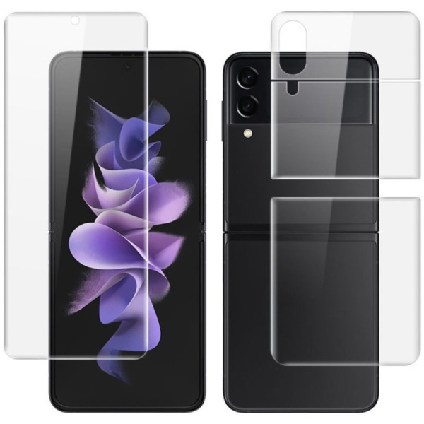 "IMAK" Hydrogel kaitsekiled ekraanile (täielik katvus) - läbipaistev (Galaxy Z Flip3 / Flip4)