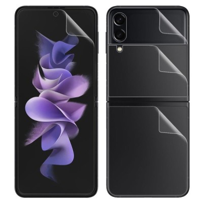 Samsung Galaxy Z Flip3 (Flip4) "IMAK" Hydrogel kaitsev läbipaistev (täiskattega) ekraanikile | Priedai.lt