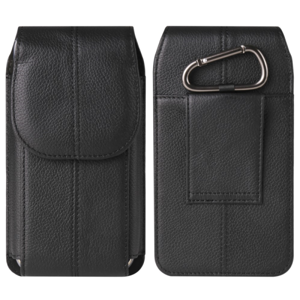 "Longshengi" Carabiner universaalne vertikaalne vööümbris - must (XXL suurus)
