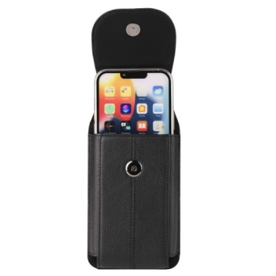 "Longshengi" Carabiner universaalne vertikaalne vööümbris - must (XXL suurus) | Priedai.lt