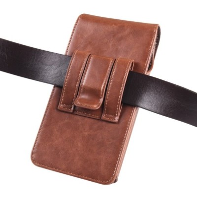 "Longshengi" Belt universaalne vertikaalne vööümbris - helepruun (XL suurus) | Priedai.lt