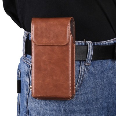 "Longshengi" Belt universaalne vertikaalne vööümbris - helepruun (XL suurus) | Priedai.lt