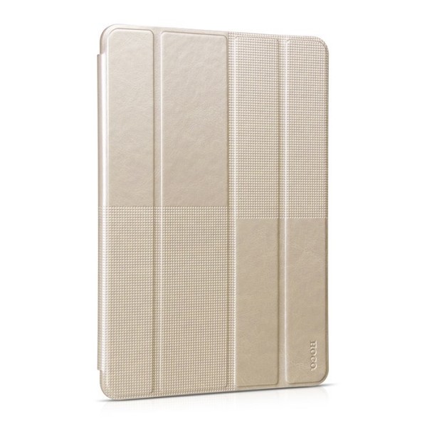 „HOCO“ Crystal Fashion Pööratav Nahk kaaned - kuldne (iPad Air 2)