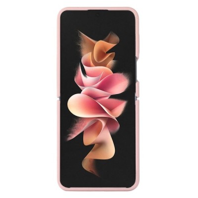 Samsung Galaxy Z Flip4 "Dechen" Ring Kickstand kõva silikoon (TPU) ümbris - roosa | Priedai.lt