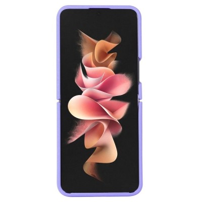 Samsung Galaxy Z Flip4 "Dechen" Ring Kickstand kõva silikoon (TPU) ümbris - lilla | Priedai.lt