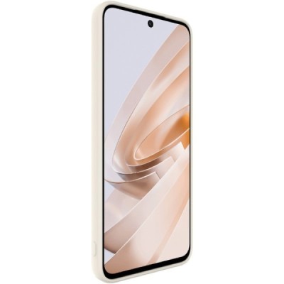 Xiaomi Redmi 13, Poco M6 4G, Redmi Note 13R 5G "IMAK" UC-4 kõvast silikoonist TPU beež värv ümbris - taga | Priedai.lt