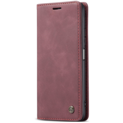 Xiaomi Redmi Note 11 4G (Redmi Note 11s 4G) CaseMe Retro tahke nahk kaaned - burgundia | Priedai.lt