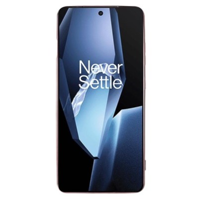 OnePlus 13R (Ace 5) "Dechen" Ring Kickstand kõva silikoon (TPU) ümbris - roosa | Priedai.lt